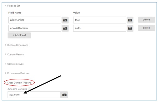 configuring UA tag in gtm2