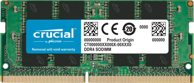 Crucial 4GB DDR4-2400 SODIMM