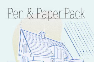 Special offer: Pen and paper styles creativity pack