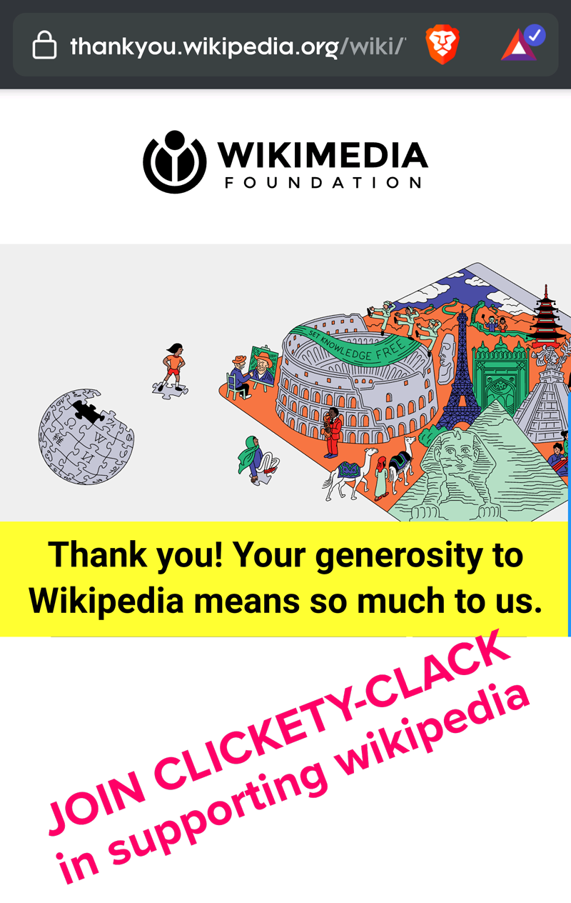 Wikipedia 2020 Support